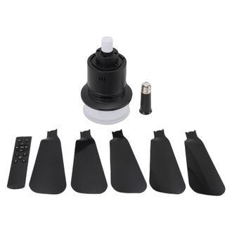 OEM Ventilador De Techo Con Luz, Control Remoto, Regulable, Silencioso, Base E26/e27, Montaje Empotrado, Funci&oacute;n De Temporizador, Control Por Aplicaci&oacute;n, 