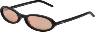 Retro Superfuture CHERRY BLACK MATTE VVR Mens Sunglasses Black Size 55