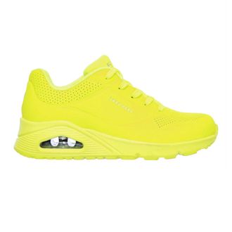 Skechers Vrouwen/dames Uno Stand On Air Trainers (Neon geel)