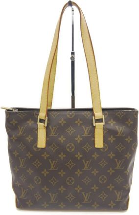Louis Vuitton Brown Monogram Shoulder Bag Tote Bag (Pre-Owned)