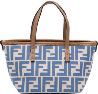 Fendi Pre-owned Fendi Mini Zucca Jacquard Roll Satchel Ladies FILANUR1RNFQ5MP6