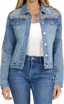 Dear John Denim Santa Fe Ainsley Jacket In Blue