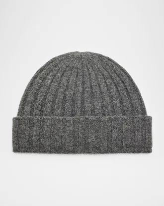 Toteme Wide-Ribbed Cashmere Beanie