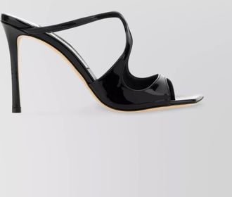 Jimmy Choo London leather strappy open toe mules