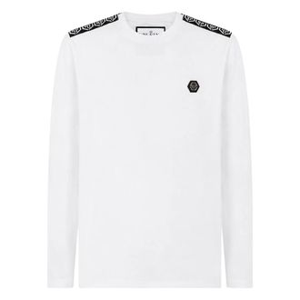 Philipp Plein Hombre, Camisetas, Blanco, Talla: S