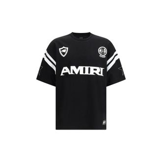 Amiri Black Cotton Mens Sportswear