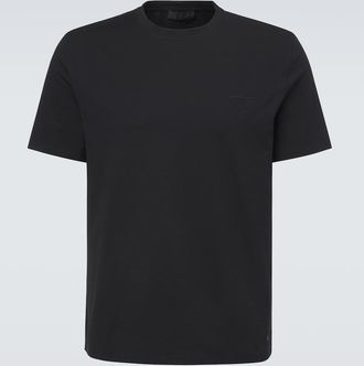 Prada Camiseta de jersey de algod&oacute;n