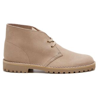 Clarks Desert Rock Suede Mens Ankle Boots - Sand - Size:UK 10