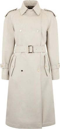 Moorer Coats - Dames - Trenchcoats - Beige - L - Jassen