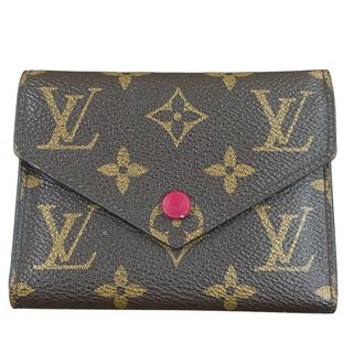 Louis Vuitton Brown Monogram Wallet (Tri-Fold) (Pre-Owned)