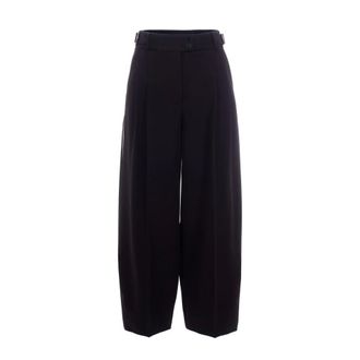 Patrizia Pepe Patrizia Pepe, Wide Trousers, female, Black, Size: XS Wide Trousers