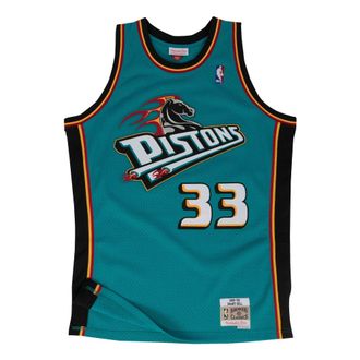 Mitchell & Ness x NBA Detroit Pistons 1998-99 Road Swingman Jersey Grant Hill 33 SMJYGS18164-DPITEAL98GHI