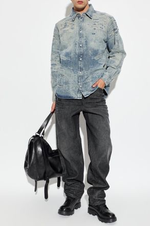 Diesel D-SIMPLY Shirt, Mens, Blue