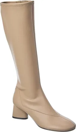 Sergio Rossi Pilier Leather Knee-High Boot