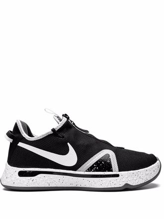 Nike PG 4 TB sneakers - unisex - Rubber/Fabric/Fabric - 5.5 - Black