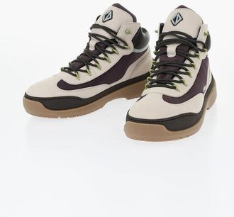 Dior Technical Fabric and Leather Ankle Boots HIKING size 40