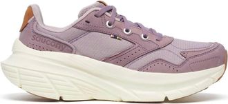 Saucony Womens Guide Metro Running Shoes In Quail/vinilla