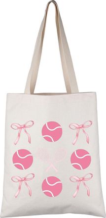 Generic PYOUL Tennis Lover Gift Coquette Tennis Tote Bag Tennis Player Handbag Tennis Team Gift (Coquette Tennis Tote)