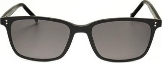 Hackett Mens Black Rectangular Sunglasses HEBS182
