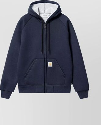 Carhartt Work in Progress hooded jacket kangaroo pocket design