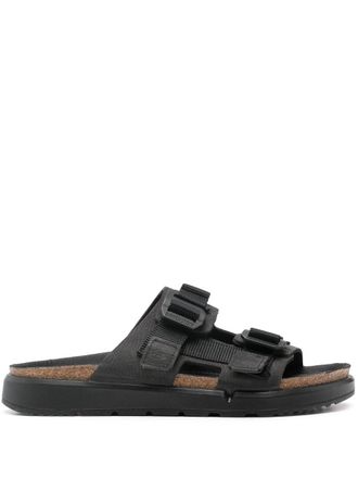 Birkenstock Shinjuku 2s Black, Nubuck Leather/textile