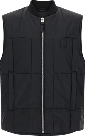 Mackage Black Sleeveless Logo Jacket