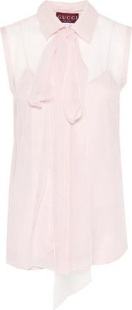 Gucci Silk Chiffon Shirt