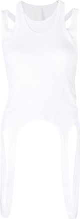 Dion Lee double-loop detail tank top - women - Cotton/Elastane - S - White