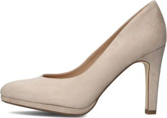 Peter Kaiser Schoenen, Dames, Beige, 42 EU, Su&egrave;de, Beige Su&egrave;de Pumps Model 72445