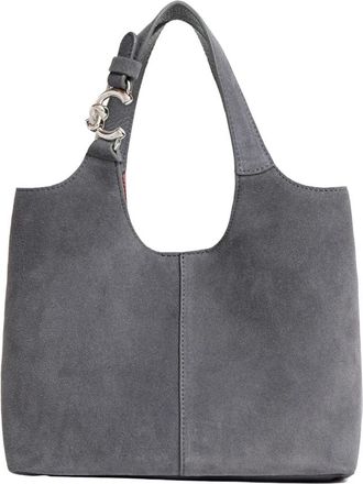 Coccinelle C-Easy Suede Tote - Dames - Shoppers - Grijs - ONE Size - Leer - Tassen
