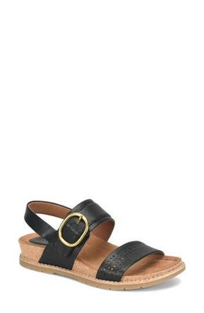 S&ouml;fft Garland Sandal in Black at Nordstrom Rack, Size 8.5