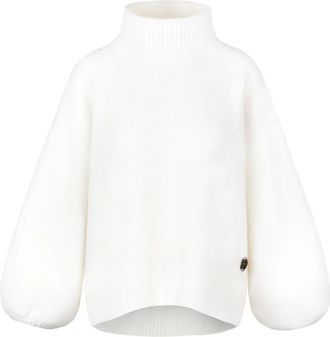 H&eacute;st Fam Turtleneck - Dames - Coltruien - Wit - S - Wol - Truien & Vesten