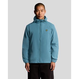 Lyle & Scott Heren Lyle And Scott Zip Through Hooded Jacket in Blauw