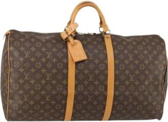 Louis Vuitton Pre-owned Weekend Bags, female, Brown, Size: ONE SIZE Pre-owned Vintage Weekend Bag