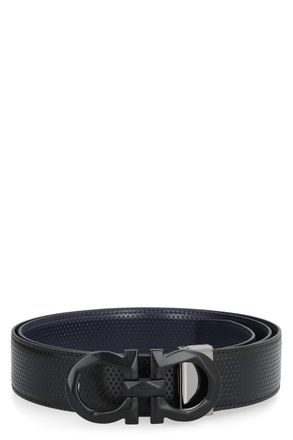 Ferragamo Gancini Reversible Leather Belt