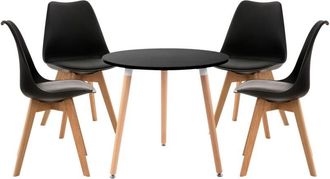 Clp Set da pranzo Lansgar nero