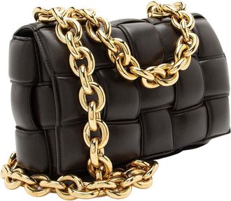 Bottega Veneta Cassette Chain Maxi Shoulder Bag (Authentic Pre-Loved)