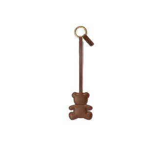 MC2 Saint Barth Bag Accessories, female, Brown, Size: ONE SIZE Leather Bag Pendant