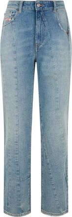 Diesel Classic Jeans - Dames - Regular Fit Jeans - Blauw - W25 - Katoen - Jeans