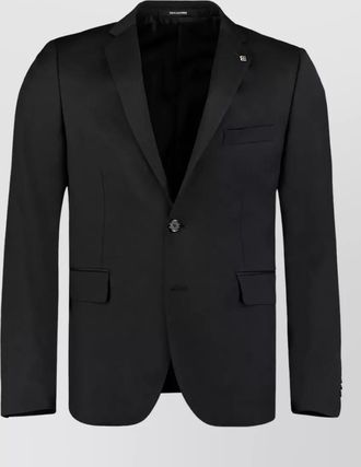 Tagliatore virgin wool single-breasted two-piece suit