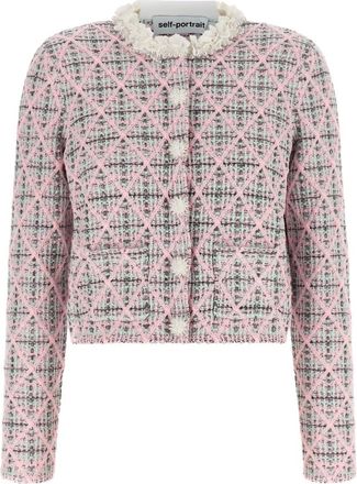 Self Portrait Mujer, Chaquetas, Rosa, Talla: M
