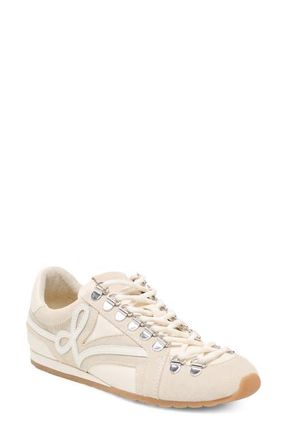 Dolce Vita Deacon Sneaker in Ivory Suede at Nordstrom, Size 9.5