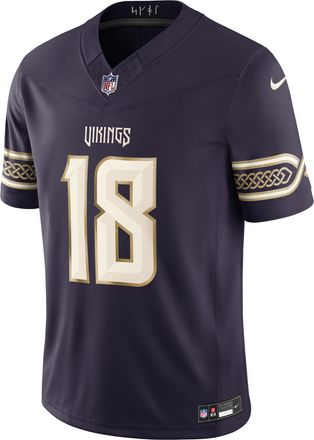 Nike Justin Jefferson Minnesota Vikings Rivalries Collection Nike Mens Dri-FIT NFL Limited Jersey in Purple | 37NM0JFK9MF-QK9