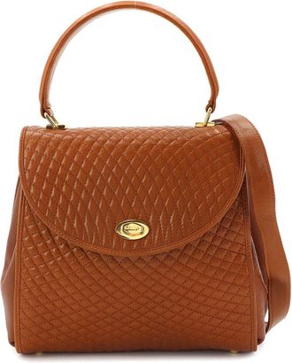 Bally Leather Handbag (Pre-Owned)