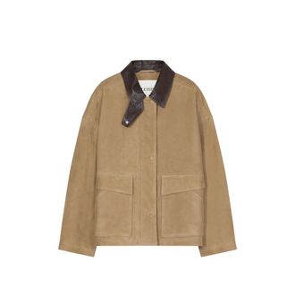 Closed Suede Leather Jacket