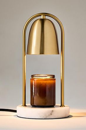 Anthropologie Metal Arch Candle Warmer Lamp