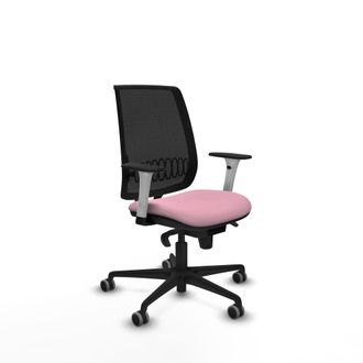 Piqueras y Crespo Silla Ergon&oacute;mica Piqueras Y Crespo Negra Nylon 65 Mm