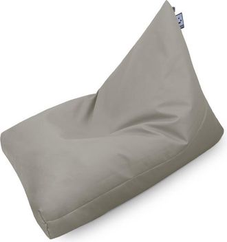 Happers Happers - Puff Pir&aacute;mide Polipiel Gris Claro Xl