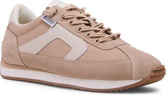 Blondo Eagle Waterproof Sneaker in Almond Suede at Nordstrom Rack, Size 5.5