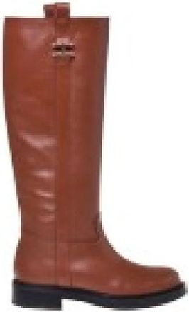 Pollini Hoge laarzen - Dames - Hoge Laarzen - Bruin - 37 EU - Schoenen